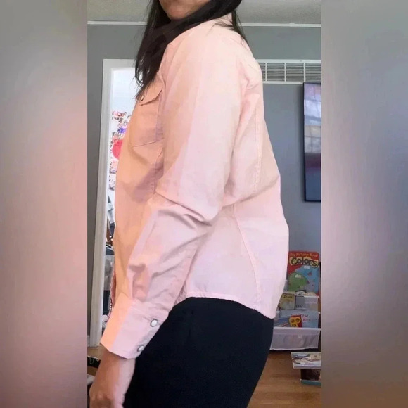 Schmidt Workwear Button down woman’s top - peach - Picture 4 of 10